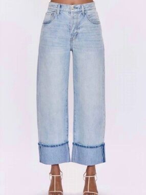 Pistola Ryder Straight Leg cuffed Jeans Sunrise size 26